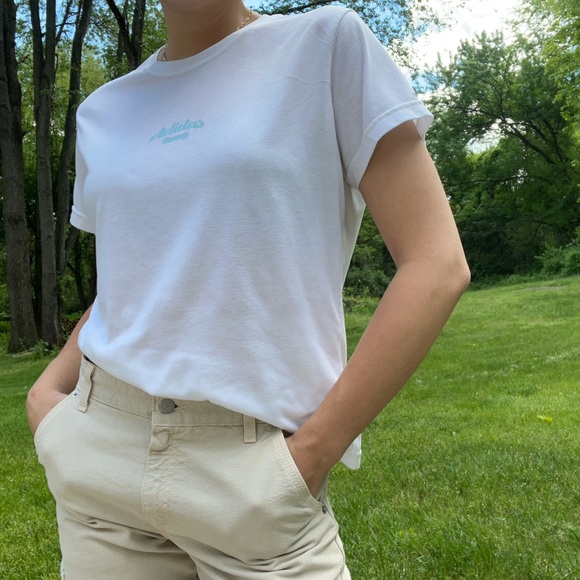 adidas Tops - Adidas Y2K logo t-shirt